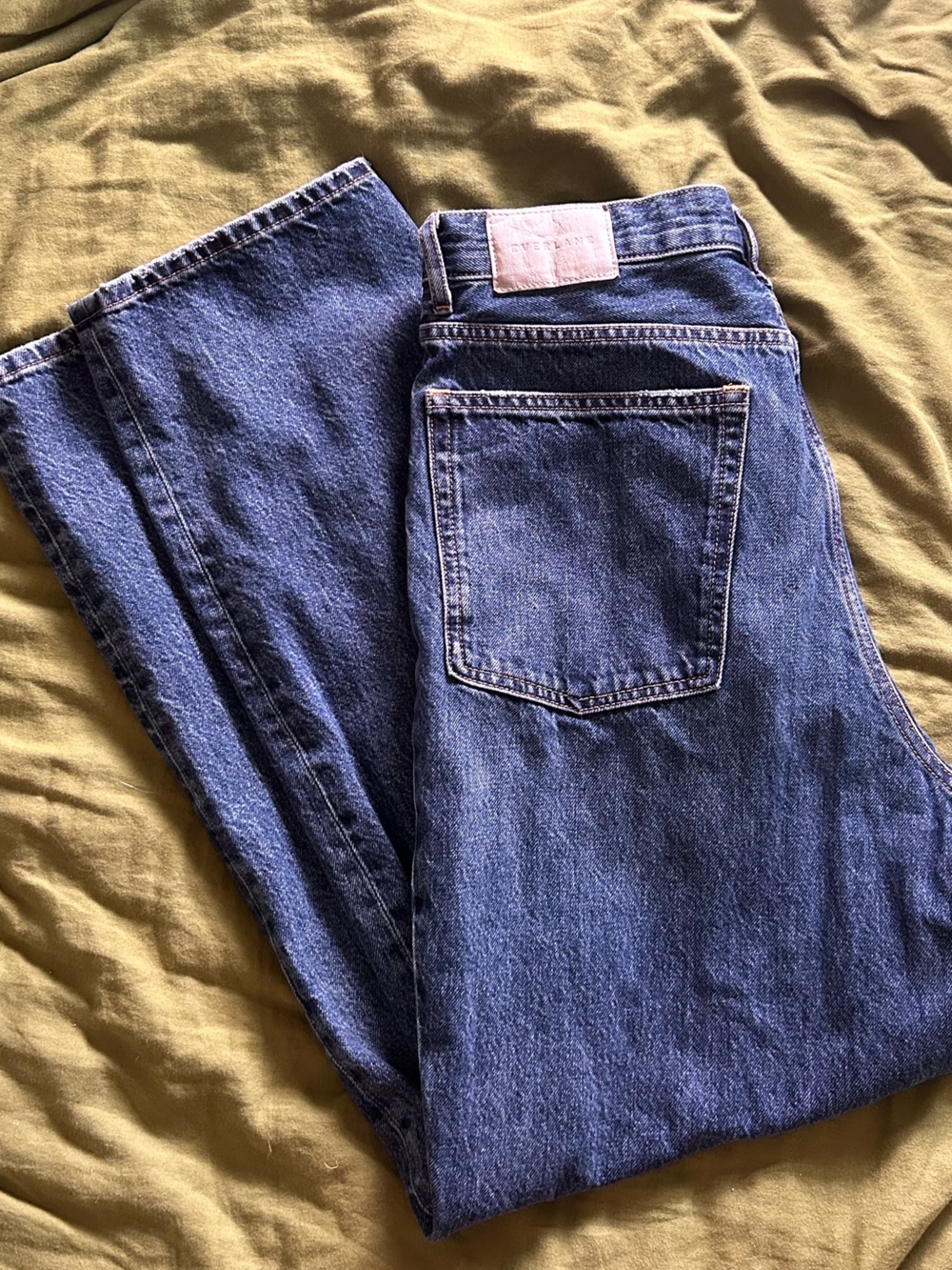 Everlane Dark Blue Bootcut Jeans